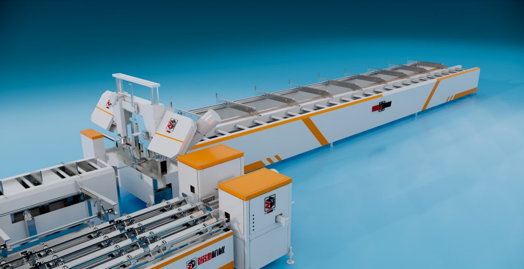 智能钢筋套丝打磨生产线