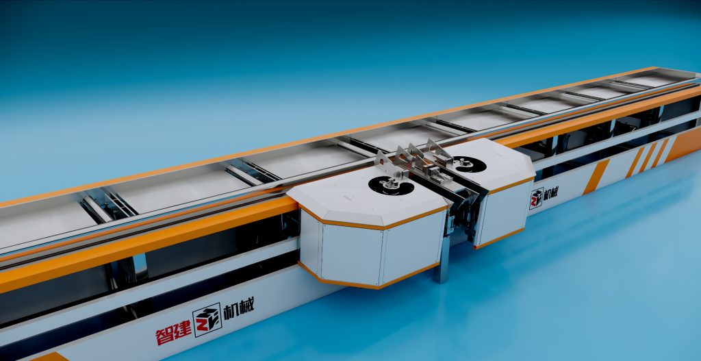 智能钢筋卧式弯曲中心