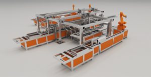 智能定位网焊接工作站