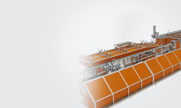 智能钢筋四机头剪切弯曲工作站
