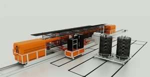 智能钢筋笼成型焊接工作站