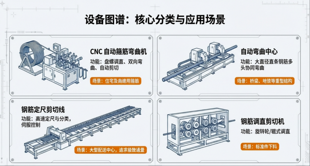 中外钢筋弯曲加工生产线的发展趋势及设备对比研究报告插图1