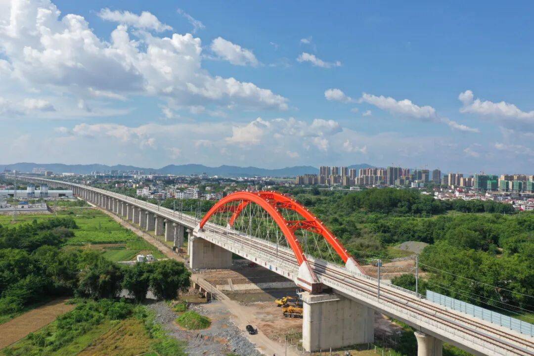 中铁建大桥局长赣高铁江西段插图