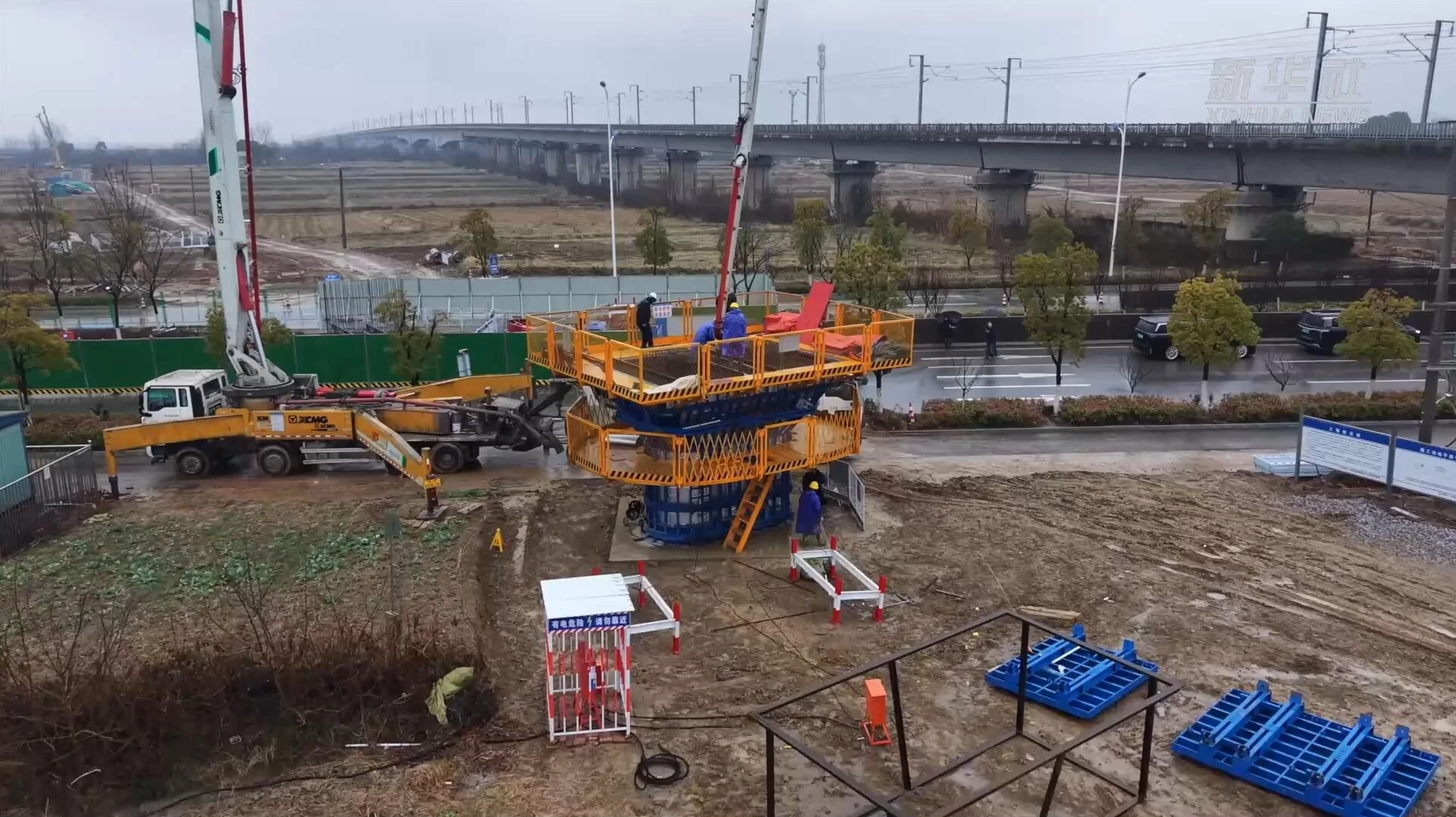 中铁十一局合池高铁项目插图