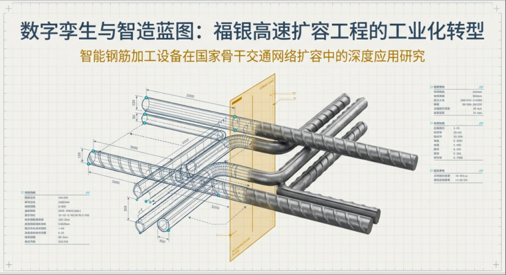 福银高速工程施工中钢筋加工设备的应用研究报告插图 福银高速工程施工中钢筋加工设备的应用研究报告插图