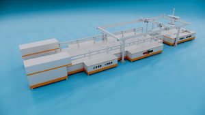 公路T梁一笔箍筋成型焊接工作站